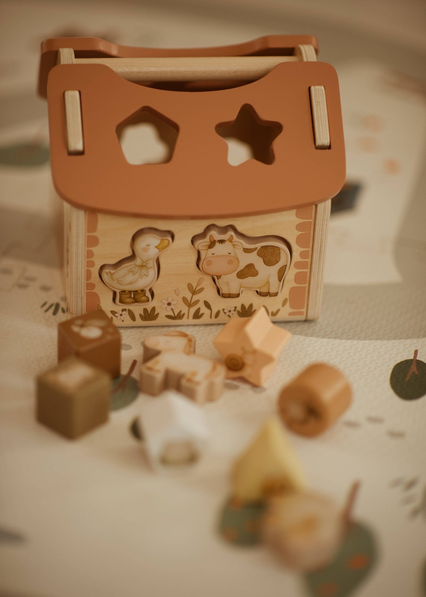 Edukační puzzle - farma
